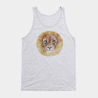 upset lion Tank Top